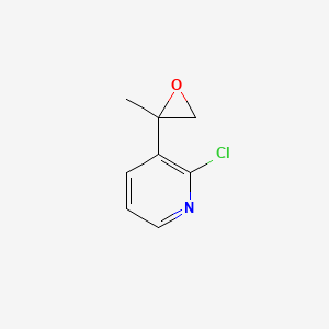 2-Chloro-3-(2-methyloxiran-2-yl)pyridine