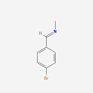 Methanamine, N-[(4-bromophenyl)methylene]-