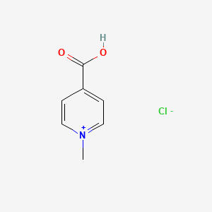 molecular formula C7H8ClNO2 B1359822 4-羧基-1-甲基吡啶盐酸盐 CAS No. 5746-18-9