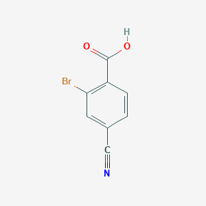molecular formula C8H4BrNO2 B1359825 2-Bromo-4-cyanobenzoic acid CAS No. 956218-04-5