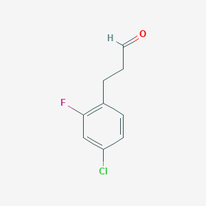 3-(4'-Chloro-2'-fluorophenyl)propionaldehyde