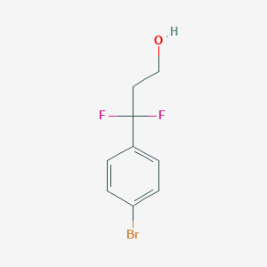 3-(4-Bromophenyl)-3,3-difluoropropan-1-ol