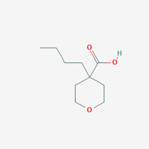 4-Butyltetrahydro-2h-pyran-4-carboxylic acid