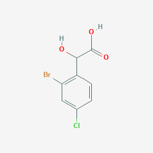 2-(2-Bromo-4-chlorophenyl)-2-hydroxyacetic acid