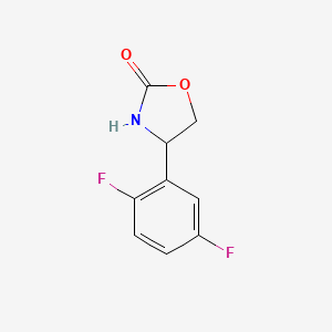 4-(2,5-Difluorophenyl)oxazolidin-2-one