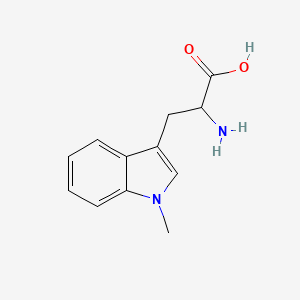 molecular formula C12H14N2O2 B1359847 1-甲基-DL-色氨酸 CAS No. 26988-72-7