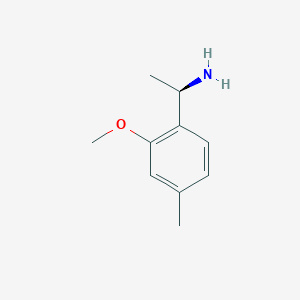 (R)-1-(2-Methoxy-4-methylphenyl)ethan-1-amine