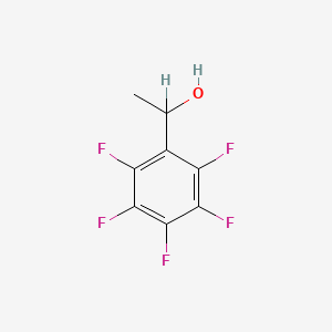 molecular formula C8H5F5O B1359850 1-(Pentafluorophenyl)ethanol CAS No. 830-50-2