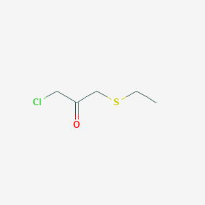 2-Propanone, 1-chloro-3-(ethylthio)-