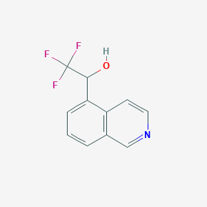 2,2,2-Trifluoro-1-(isoquinolin-5-yl)ethan-1-ol