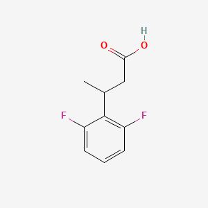 molecular formula C10H10F2O2 B13598518 3-(2,6-Difluorophenyl)butanoic acid 