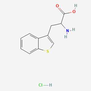 2-Amino-3-(1-benzothiophen-3-yl)propanoicacidhydrochloride