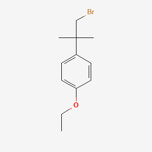 1-(1-Bromo-2-methylpropan-2-yl)-4-ethoxybenzene