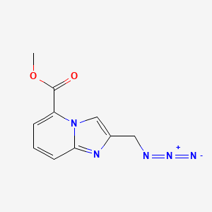 Methyl 2-(azidomethyl)imidazo[1,2-a]pyridine-5-carboxylate