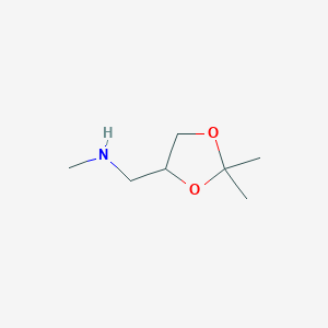 N-methyl(2,2-dimethyl-1,3-dioxolan-4-yl)methanamine