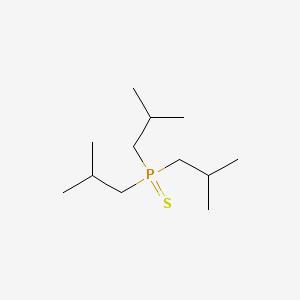 molecular formula C12H27PS B1359863 Triisobutylphosphine sulphide CAS No. 3982-87-4