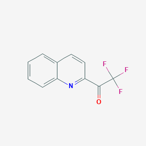 2,2,2-Trifluoro-1-(quinolin-2-yl)ethan-1-one