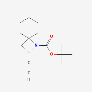 Tert-butyl2-ethynyl-1-azaspiro[3.5]nonane-1-carboxylate