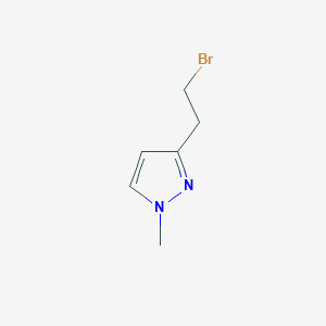 3-(2-bromoethyl)-1-methyl-1H-pyrazole