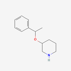 3-(1-Phenylethoxy)piperidine