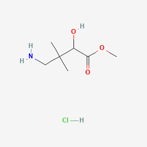 Methyl4-amino-2-hydroxy-3,3-dimethylbutanoatehydrochloride