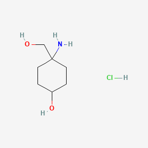 1-Amino-4-hydroxy-cyclohexanemethanol HCl