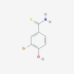 3-Bromo-4-hydroxybenzothioamide