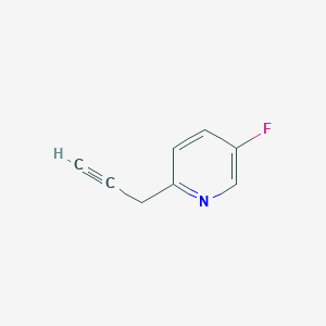 5-Fluoro-2-(prop-2-YN-1-YL)pyridine