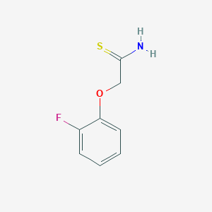 2-(2-Fluorophenoxy)ethanethioamide