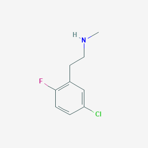 [2-(5-Chloro-2-fluorophenyl)ethyl](methyl)amine