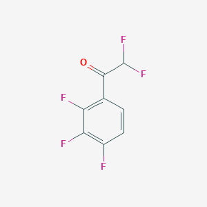 2,2-Difluoro-1-(2,3,4-trifluorophenyl)ethanone