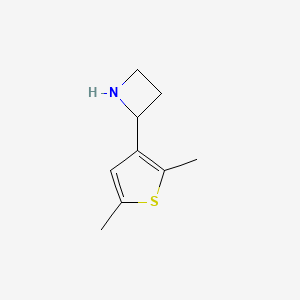 2-(2,5-Dimethylthiophen-3-yl)azetidine