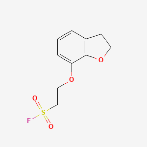 2-(2,3-Dihydro-1-benzofuran-7-yloxy)ethane-1-sulfonyl fluoride