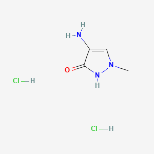 4-amino-1-methyl-1H-pyrazol-3-oldihydrochloride