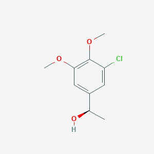 (1R)-1-(3-chloro-4,5-dimethoxyphenyl)ethan-1-ol