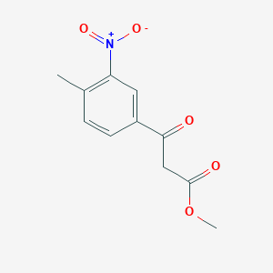 Methyl 3-(4-methyl-3-nitrophenyl)-3-oxopropanoate