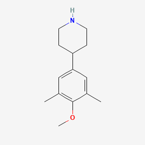 4-(4-Methoxy-3,5-dimethylphenyl)piperidine