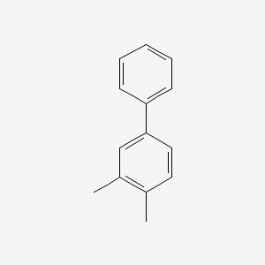 molecular formula C14H14 B1359905 3,4-Dimethylbiphenyl CAS No. 4433-11-8