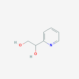 molecular formula C7H9NO2 B13599122 2-Pyridyl-1,2-ethanediol CAS No. 3944-00-1