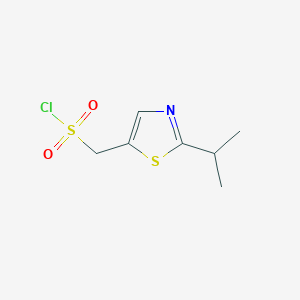 (2-Isopropylthiazol-5-yl)methanesulfonyl chloride