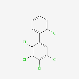 molecular formula C12H5Cl5 B1359915 2,2',3,4,5-五氯联苯 CAS No. 55312-69-1