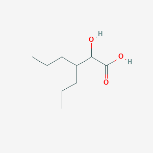 molecular formula C9H18O3 B13599198 2-Hydroxy-3-propylhexanoic acid 