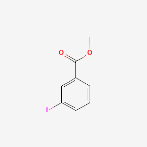 molecular formula C8H7IO2 B1359923 Methyl 3-iodobenzoate CAS No. 618-91-7