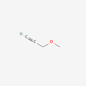 molecular formula C4H6O B1359925 甲基丙炔醚 CAS No. 627-41-8