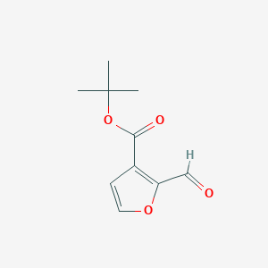 Tert-butyl2-formylfuran-3-carboxylate