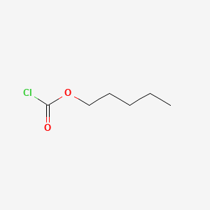 molecular formula C6H11ClO2 B1359931 Pentyl chloroformate CAS No. 638-41-5