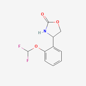 4-(2-(Difluoromethoxy)phenyl)oxazolidin-2-one