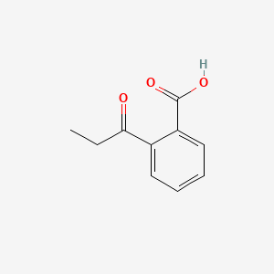 molecular formula C10H10O3 B1359935 2-Propionylbenzoic acid CAS No. 2360-45-4