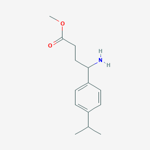 Methyl 4-amino-4-(4-isopropylphenyl)butanoate