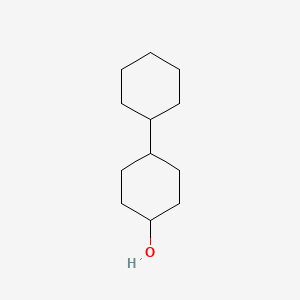 molecular formula C12H22O B1359936 4-Cyclohexylcyclohexanol CAS No. 2433-14-9